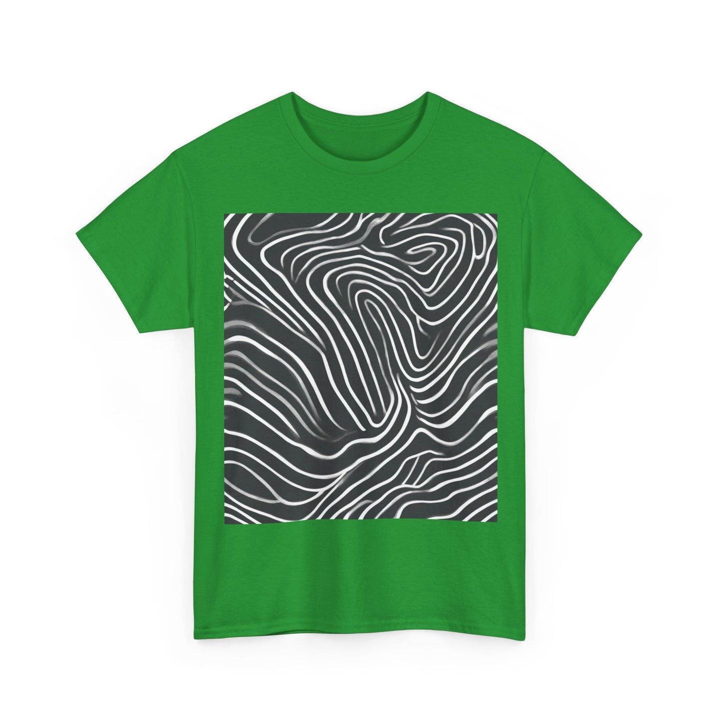 boostlete-recovery-progress-pattern-topographic-bold-0295 — Unisex Heavy Cotton Tee (Gildan 5000)