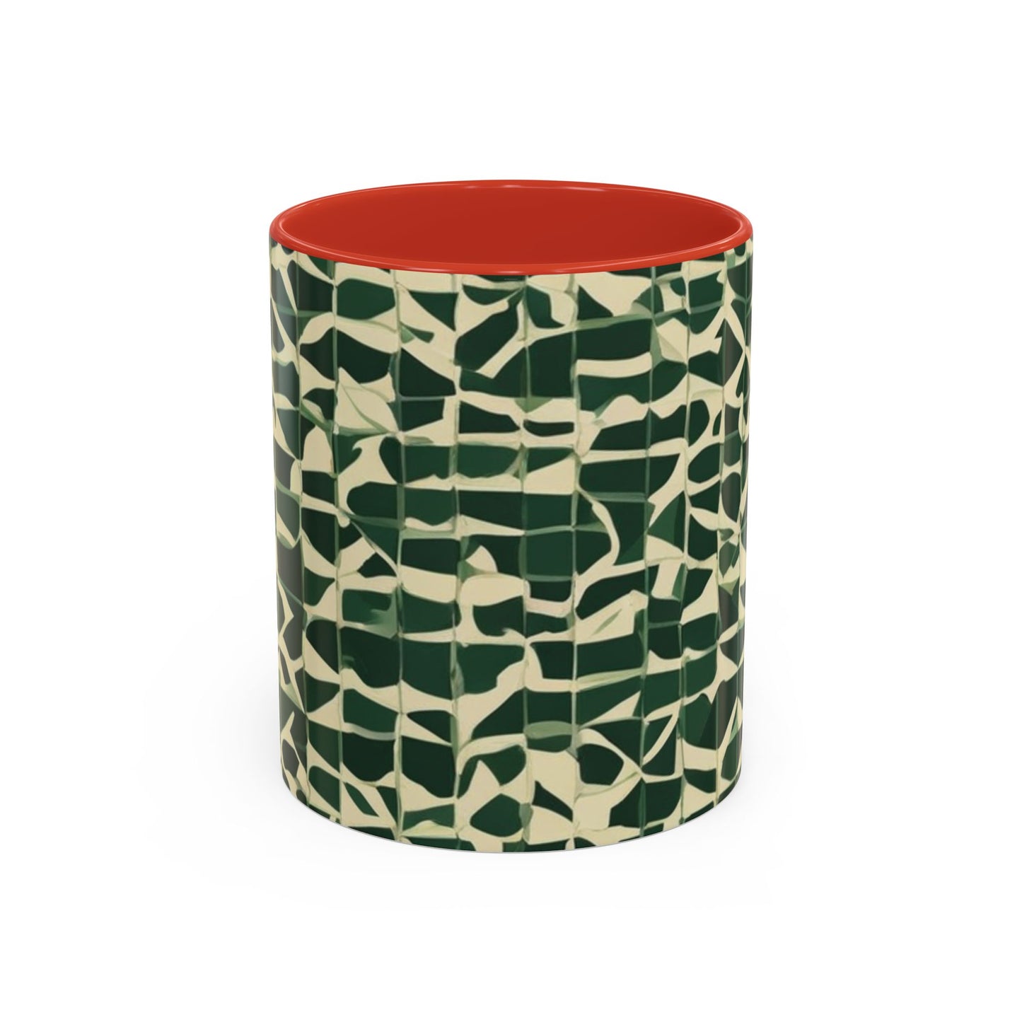 boostlete-iron-intent-pattern-plate-number-isometric-0099 — Accent Mug 11oz/15oz