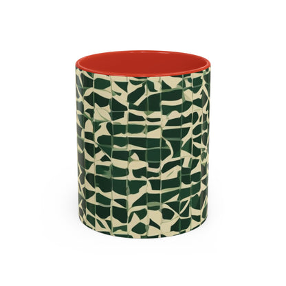 boostlete-iron-intent-pattern-plate-number-isometric-0099 — Accent Mug 11oz/15oz