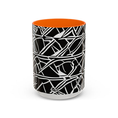 boostlete-boost-mode-pattern-stair-steps-athletic-0311 — Accent Mug 11oz/15oz