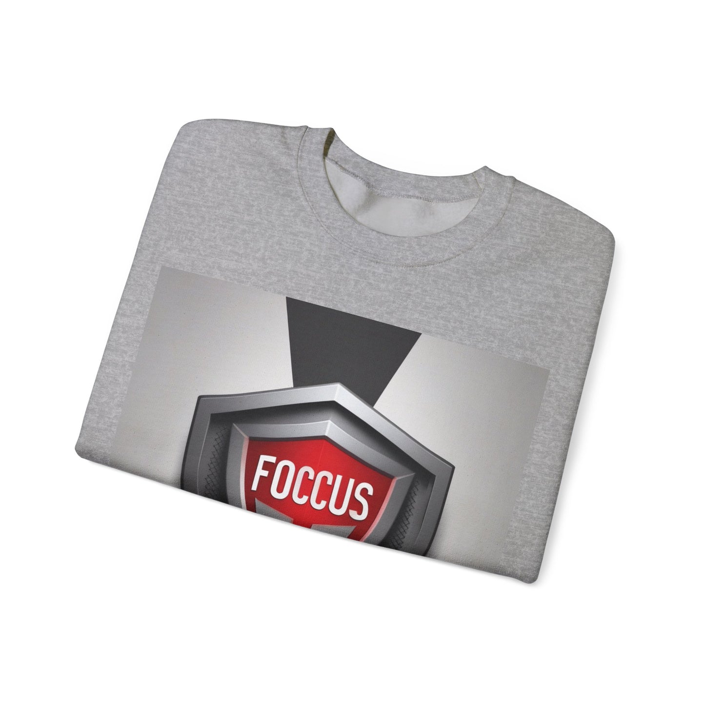 boostlete-mile-by-mile-icon-shield-soft-paper-0114 — Unisex Heavy Blend Crewneck Sweatshirt (Gildan)