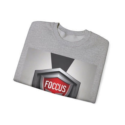 boostlete-mile-by-mile-icon-shield-soft-paper-0114 — Unisex Heavy Blend Crewneck Sweatshirt (Gildan)