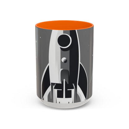boostlete-field-day-icon-rocket-soft-monoline-1718 — Accent Mug 11/15oz