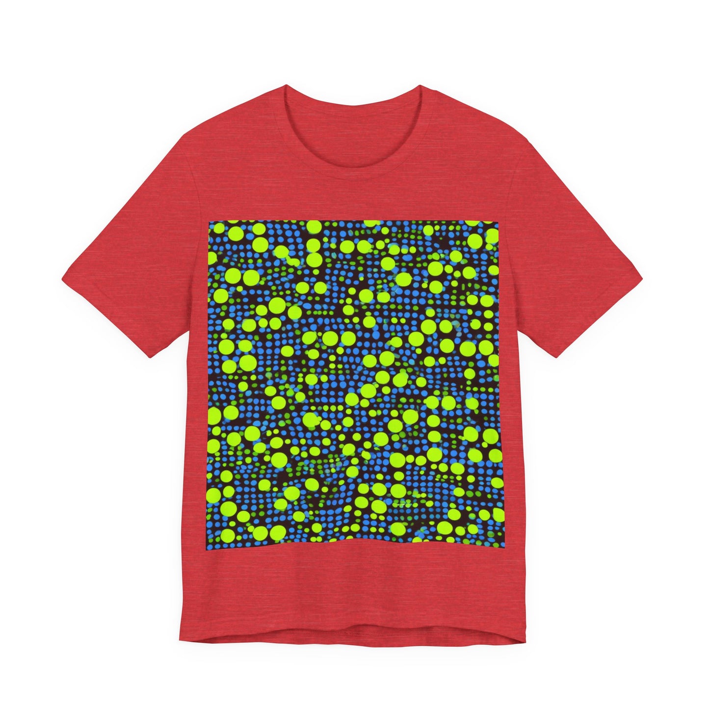 boostlete-mile-by-mile-pattern-dotted-geometric-0071 — Unisex Jersey Short Sleeve (B+C 3001)
