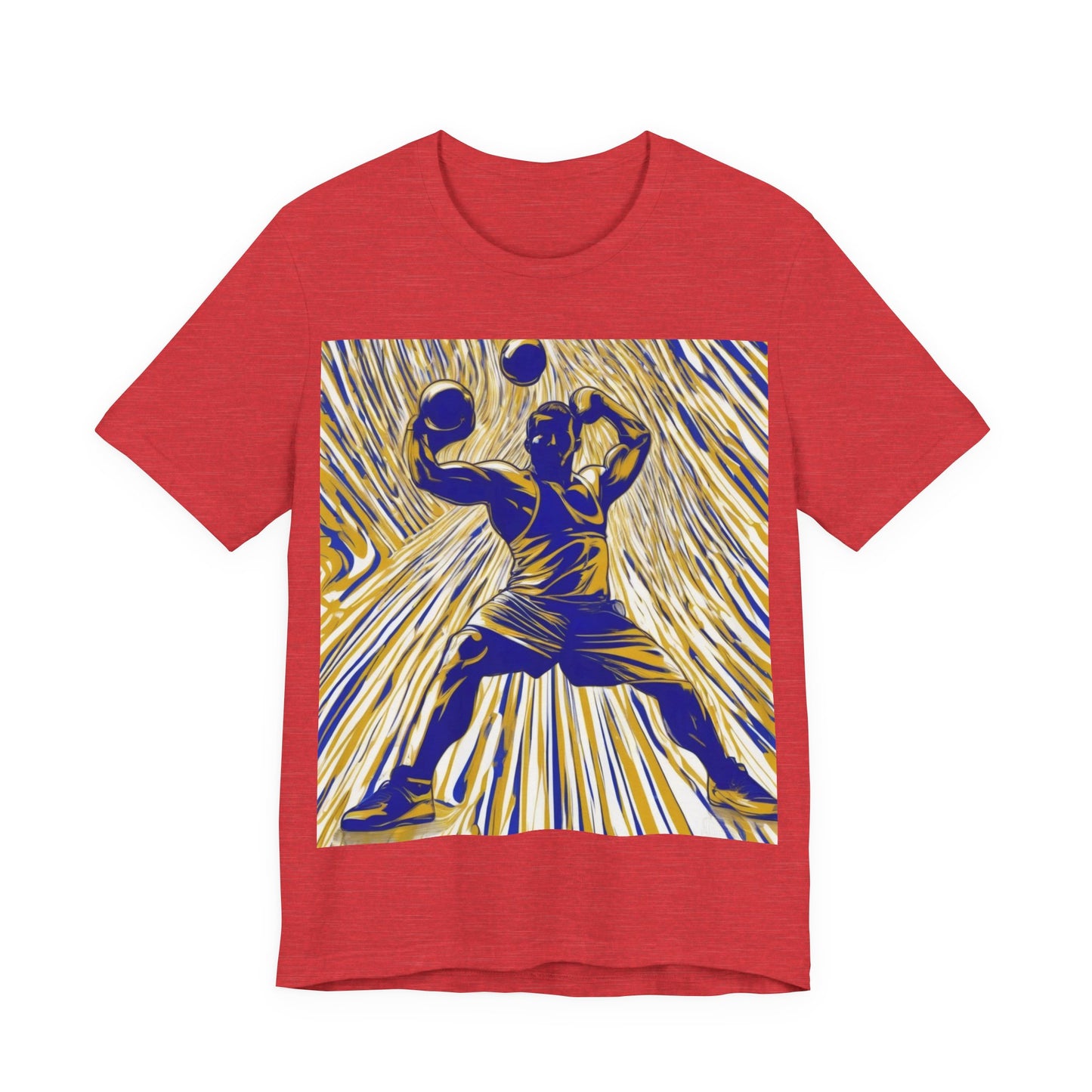 boostlete-rise-grind-scene-kettlebell-speed-engraved-0180 — Unisex Jersey Short Sleeve (B+C 3001)