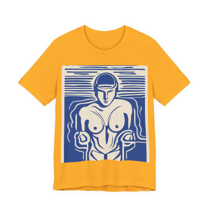 boostlete-boost-mode-icon-swimmer-motion-vector-0062 — Unisex Jersey Short Sleeve (B+C 3001)