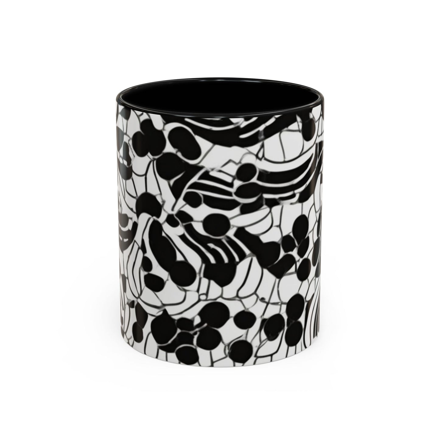 boostlete-rise-grind-pattern-dotted-line-art-0483 — Accent Mug 11/15oz