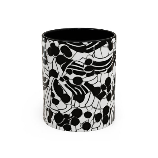 boostlete-rise-grind-pattern-dotted-line-art-0483 — Accent Mug 11/15oz