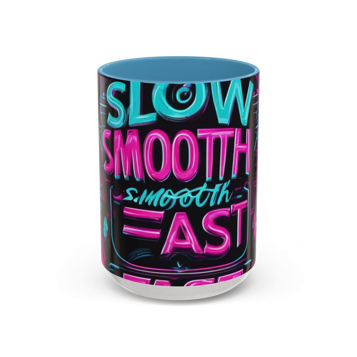 boostlete-recovery-progress-type-slow-is-smooth-smooth-is-fast-banner-engraved-0181 — Accent Mug 11oz/15oz