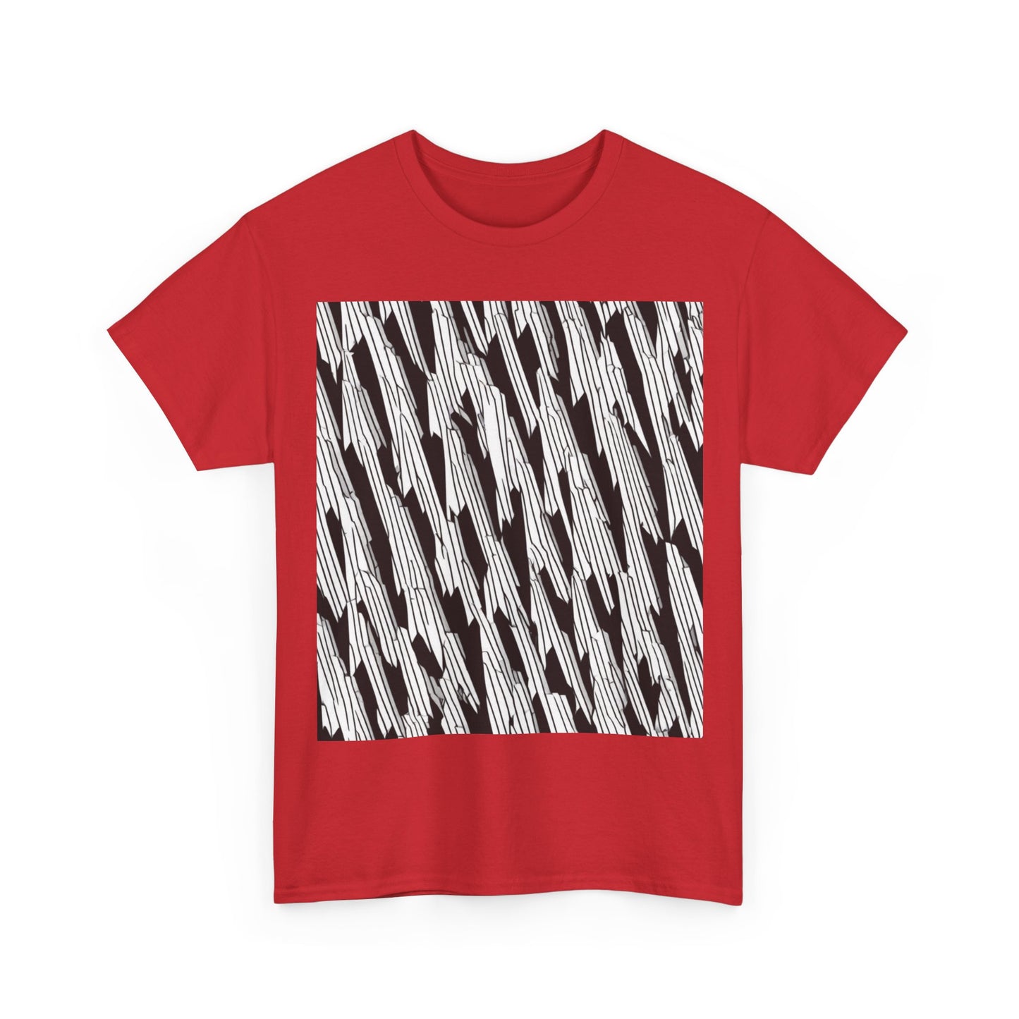 boostlete-iron-intent-pattern-micro-isometric-0199 — Unisex Heavy Cotton Tee (Gildan 5000)