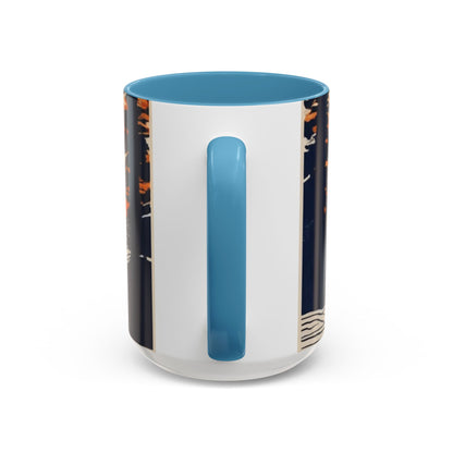 boostlete-iron-intent-scene-trail-glitch-badge-0100 — Accent Mug 11oz/15oz