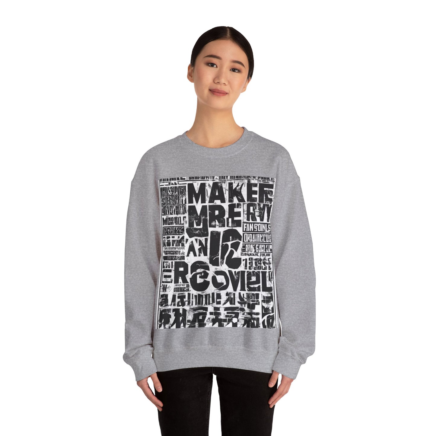 boostlete-iron-intent-type-make-recovery-a-skill-vertical-industrial-0281 — Unisex Heavy Blend Crewneck Sweatshirt (Gildan)