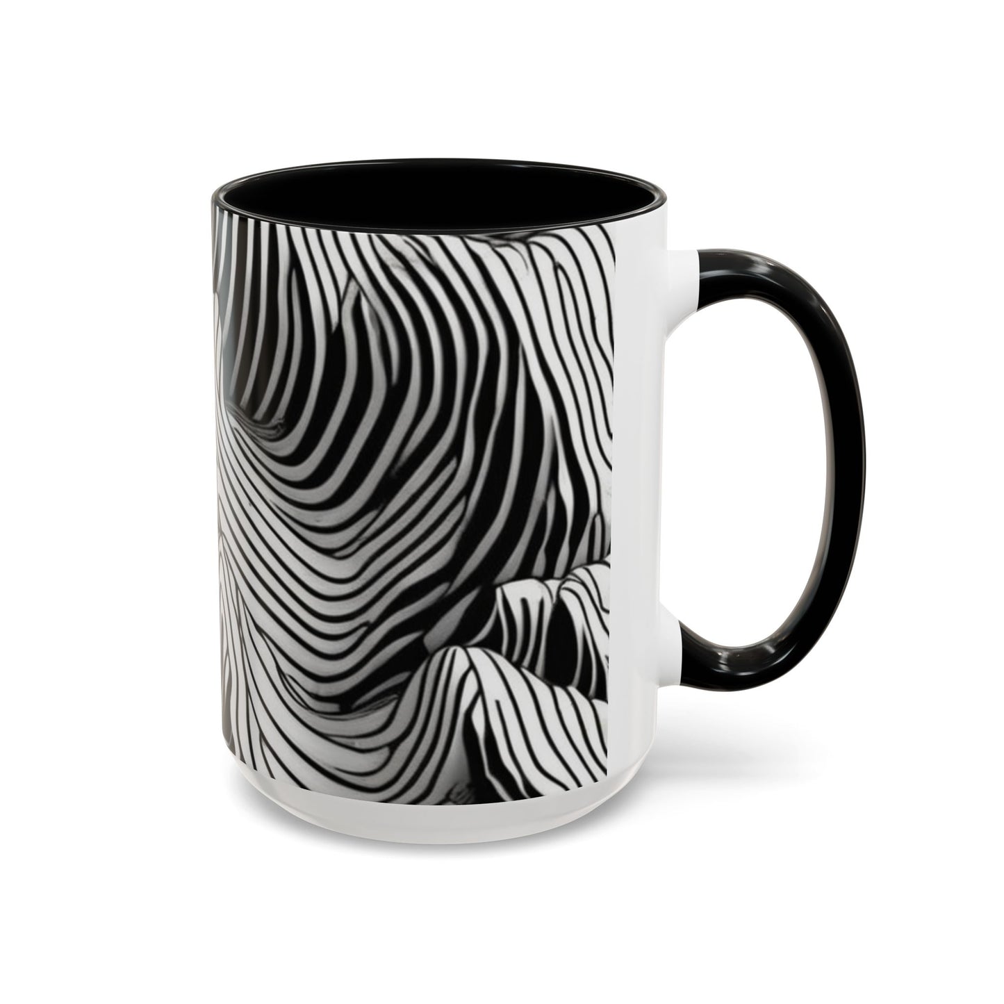 boostlete-field-day-pattern-topographic-isometric-0211 — Accent Mug 11oz/15oz