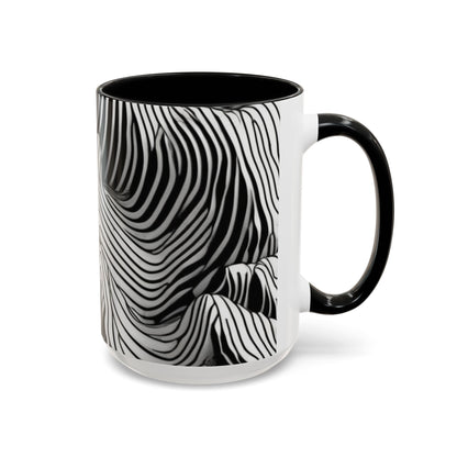 boostlete-field-day-pattern-topographic-isometric-0211 — Accent Mug 11oz/15oz