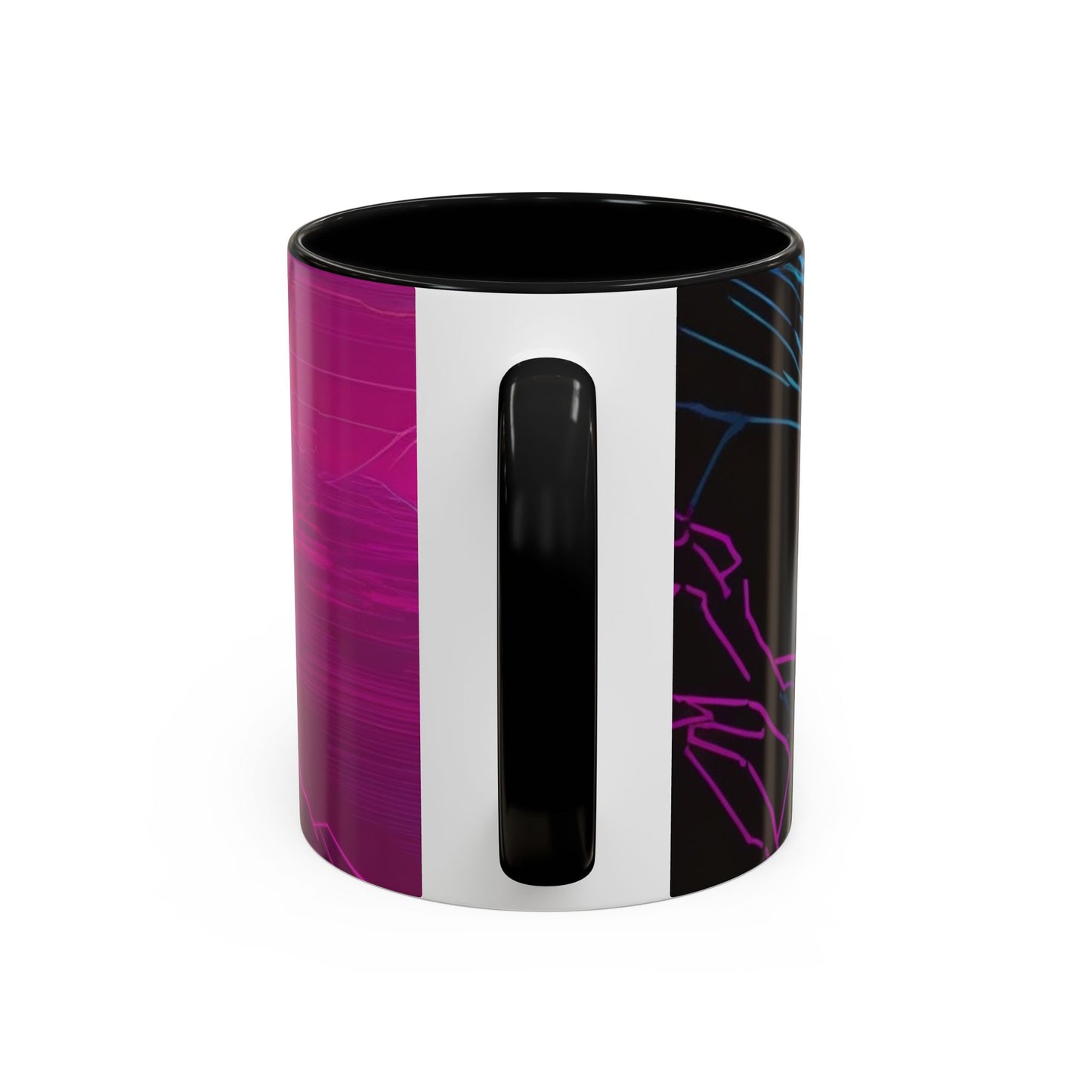 boostlete-boost-mode-scene-trail-neon-blueprint-0832 — Accent Mug 11/15oz