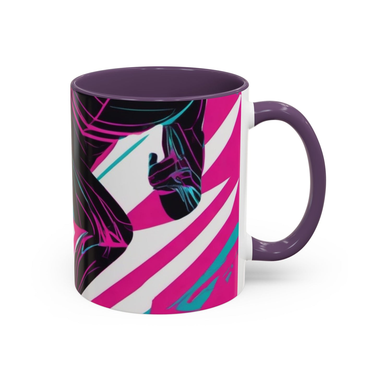 boostlete-mile-by-mile-scene-sprinter-motion-modern-0828 — Accent Mug 11/15oz