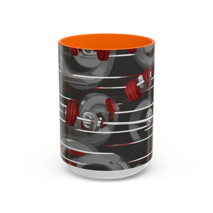 boostlete-rise-grind-icon-barbell-matte-vector-0138 — Accent Mug 11oz/15oz