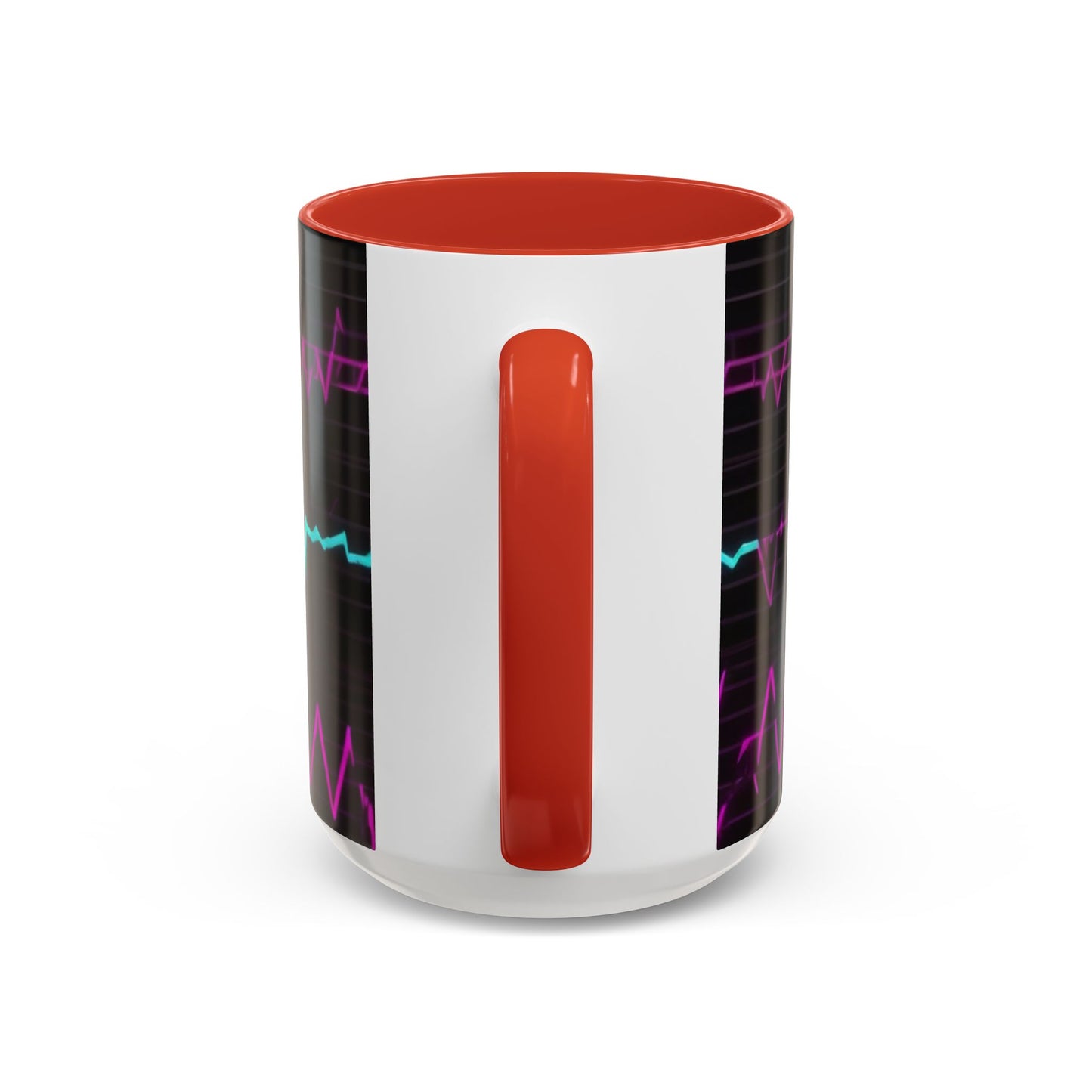 boostlete-boost-mode-pattern-ekg-modern-0111 — Accent Mug 11oz/15oz