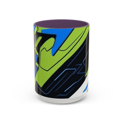 boostlete-quiet-power-icon-sneaker-duotone-paper-0066 — Accent Mug 11oz/15oz