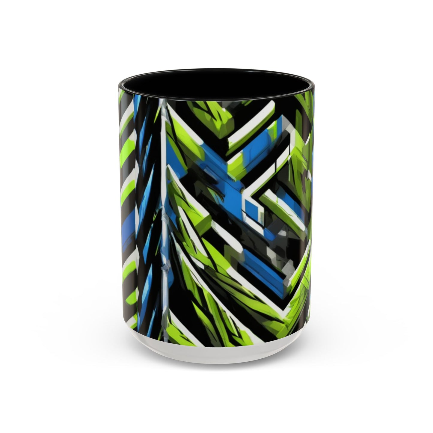 boostlete-rise-grind-pattern-chevron-isometric-0195 — Accent Mug 11oz/15oz