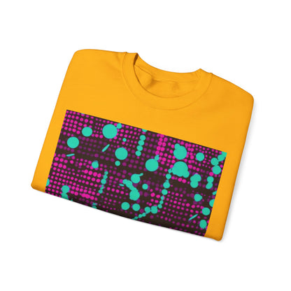 boostlete-pr-season-pattern-dotted-retro-0891 — Unisex Heavy Blend Crewneck (G18000)