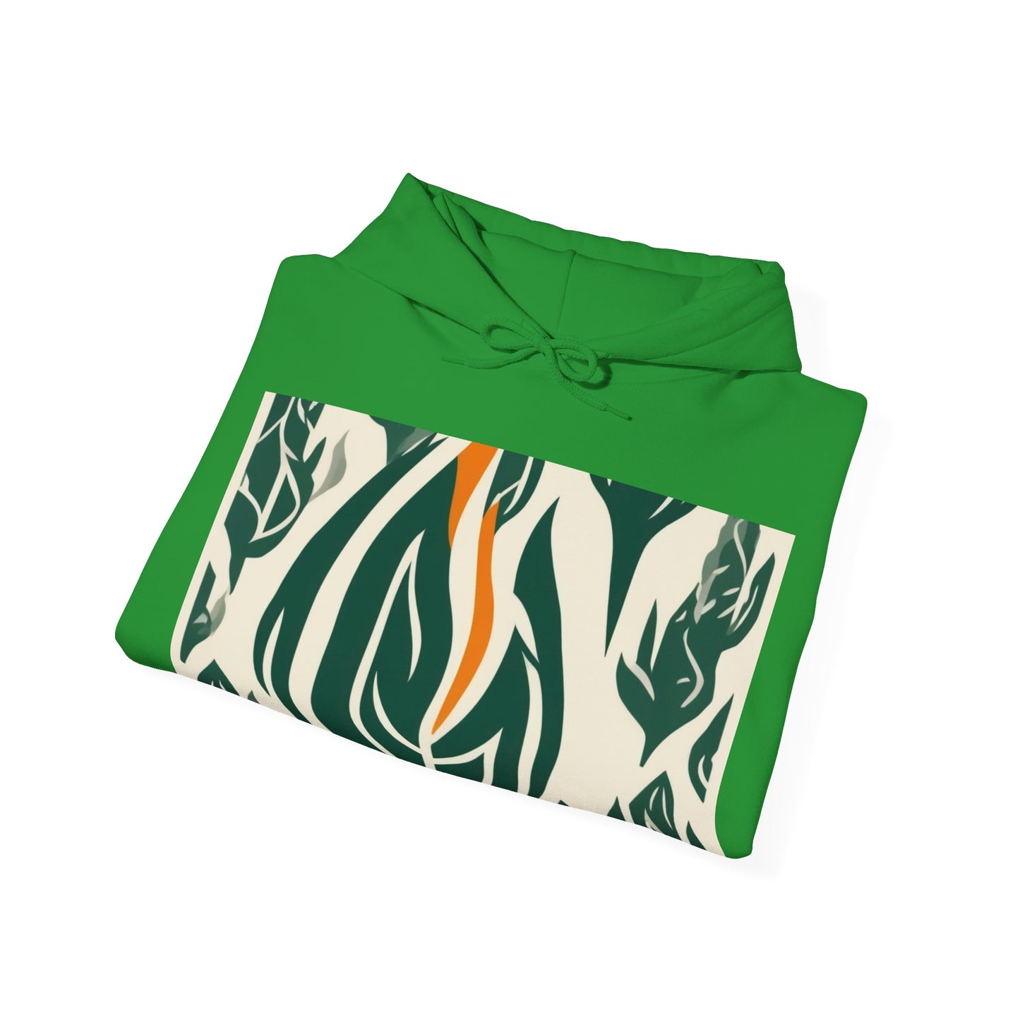 boostlete-boost-mode-icon-flame-high-paper-0854 — Unisex Heavy Blend Hoodie (G18500)