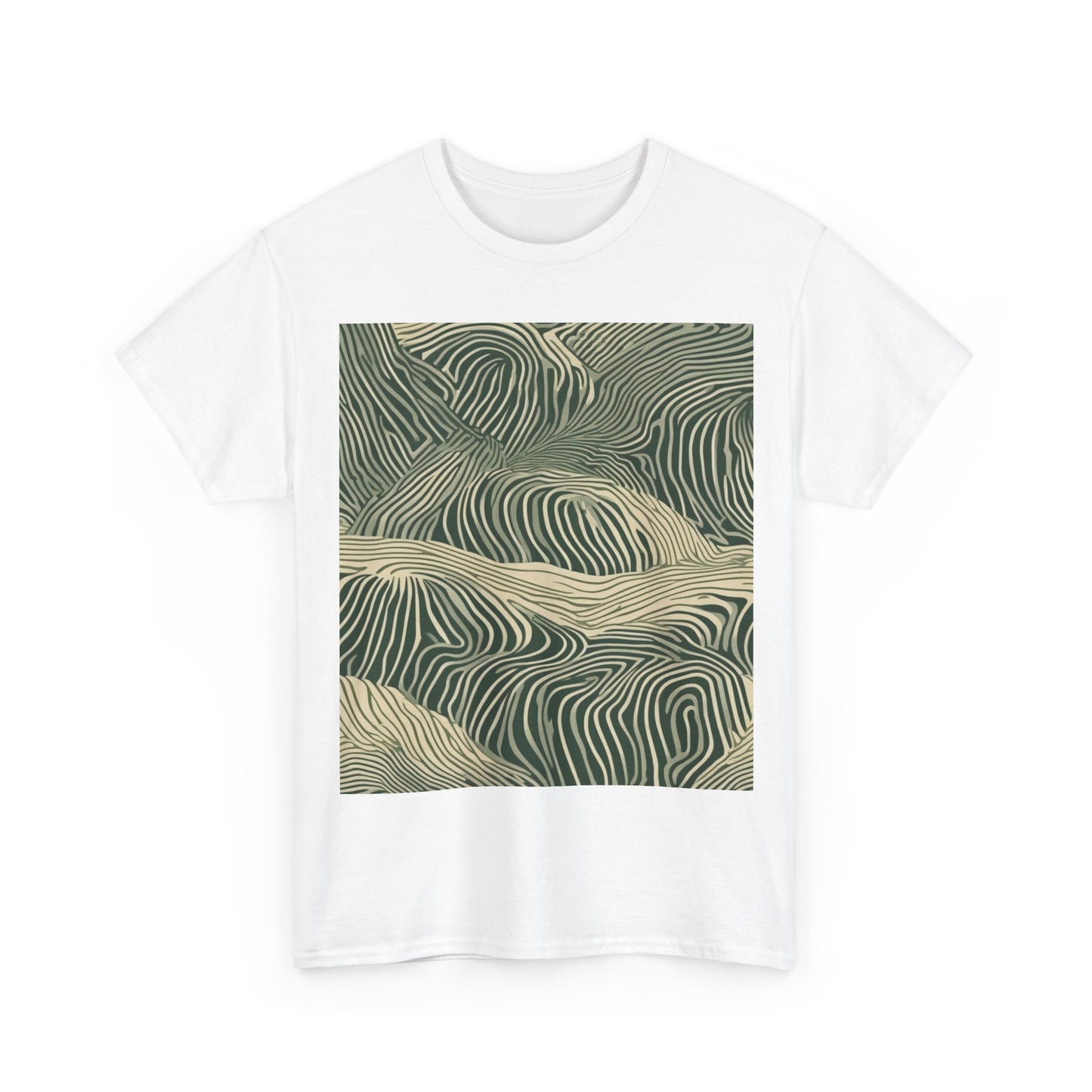 boostlete-rise-grind-pattern-topographic-modern-0403 — Unisex Heavy Cotton Tee (Gildan 5000)