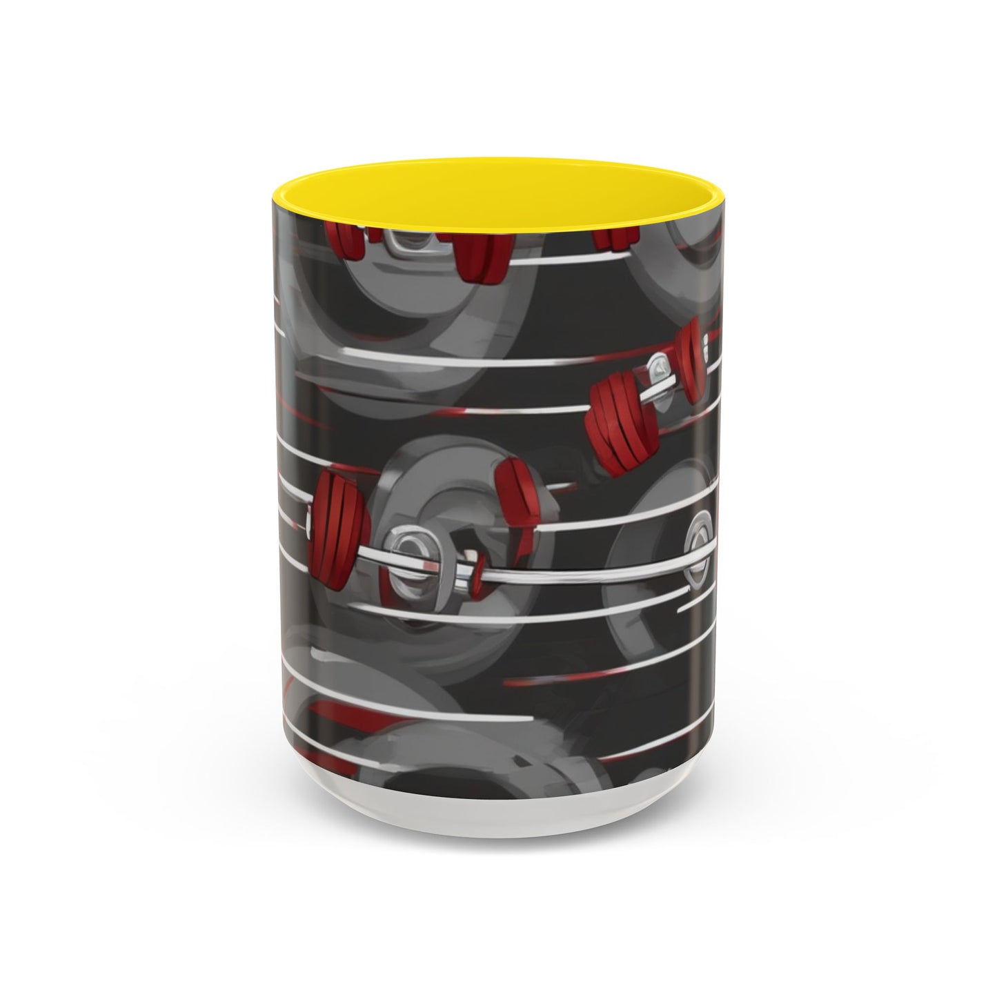 boostlete-rise-grind-icon-barbell-matte-vector-0138 — Accent Mug 11oz/15oz