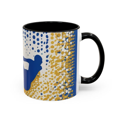 boostlete-field-day-icon-swimmer-halftone-paper-0246 — Accent Mug 11oz/15oz