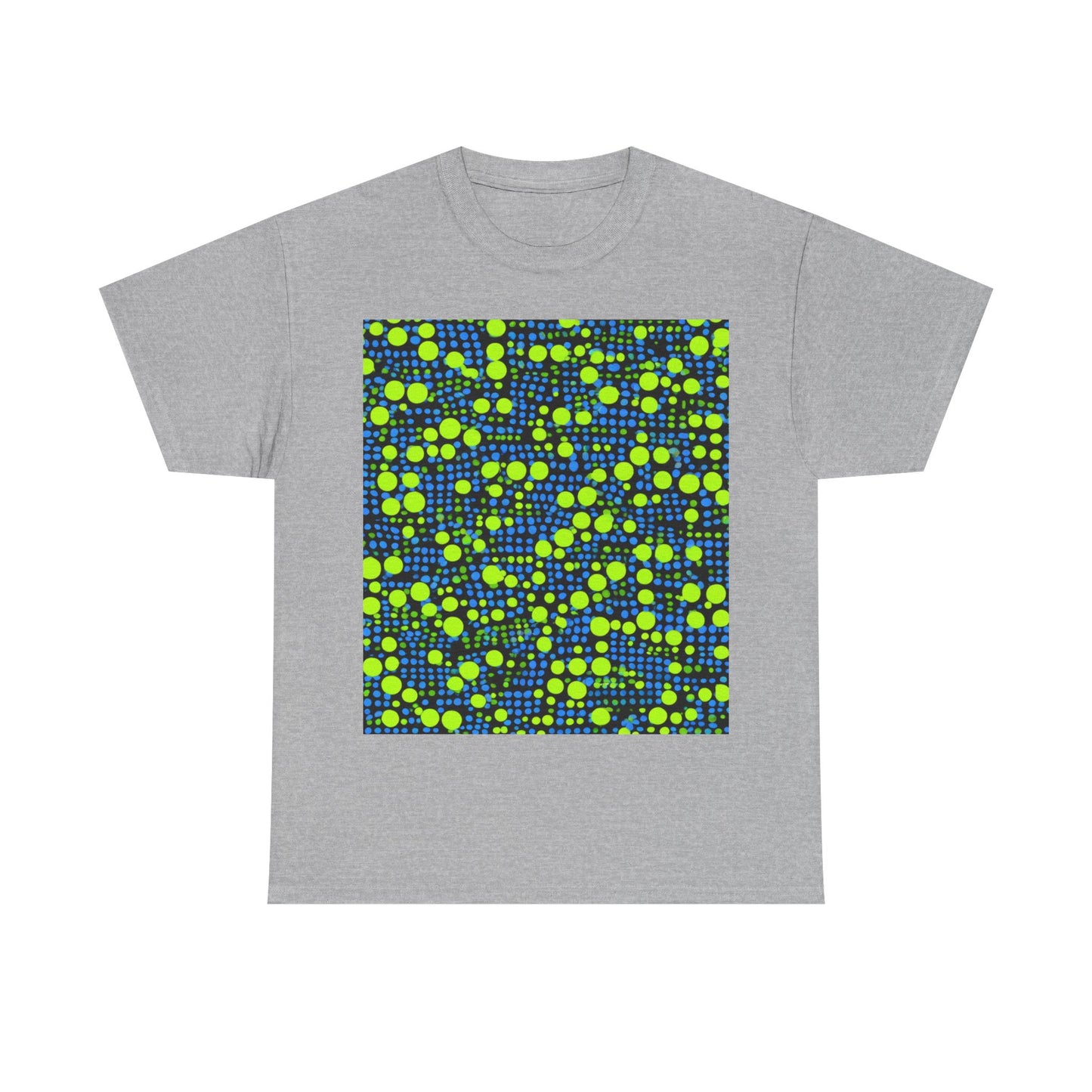 boostlete-mile-by-mile-pattern-dotted-geometric-0071 — Unisex Heavy Cotton Tee (Gildan 5000)