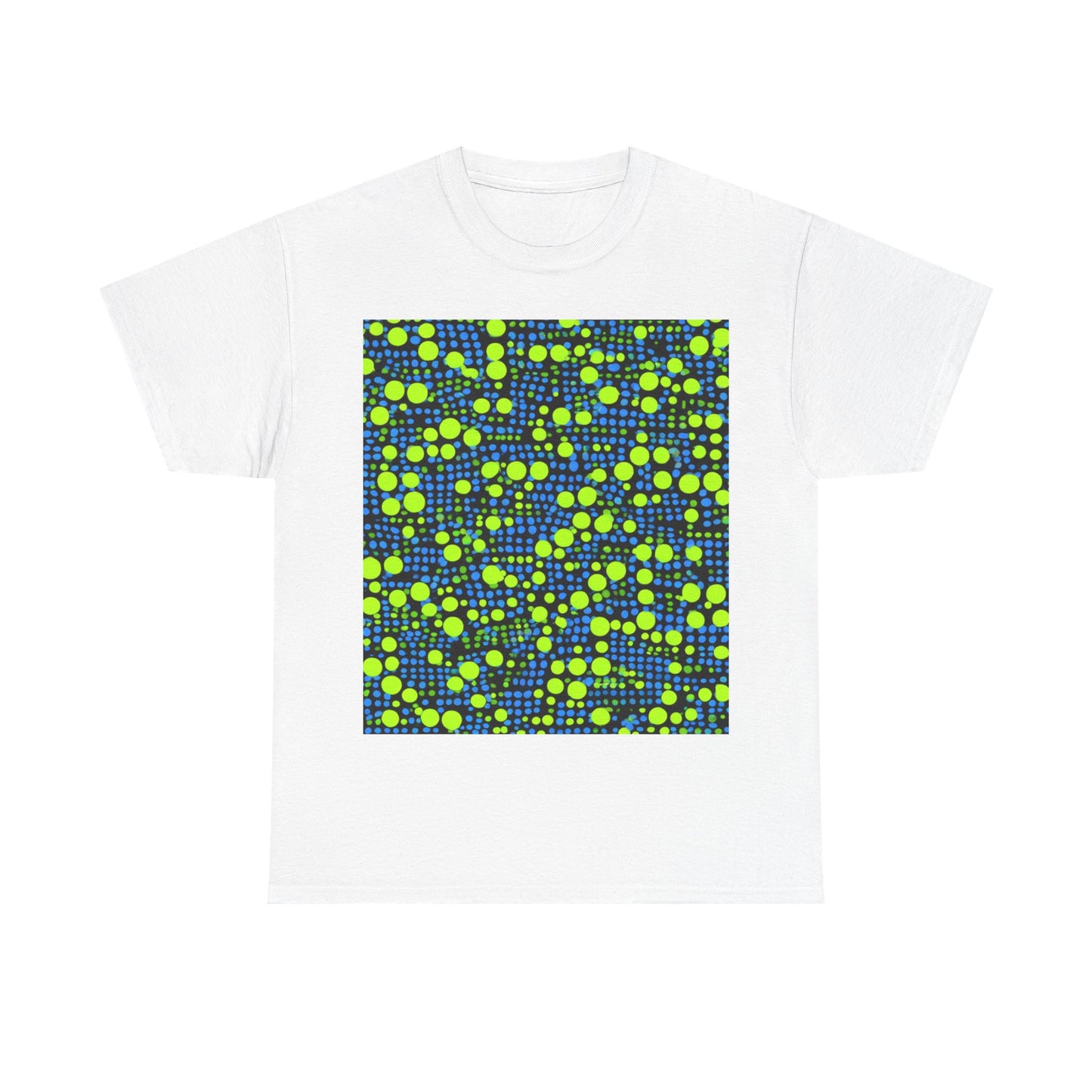 boostlete-mile-by-mile-pattern-dotted-geometric-0071 — Unisex Heavy Cotton Tee (Gildan 5000)