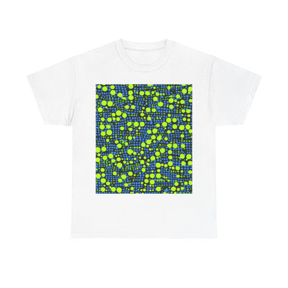 boostlete-mile-by-mile-pattern-dotted-geometric-0071 — Unisex Heavy Cotton Tee (Gildan 5000)