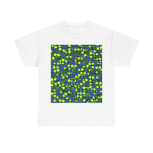 boostlete-mile-by-mile-pattern-dotted-geometric-0071 — Unisex Heavy Cotton Tee (Gildan 5000)