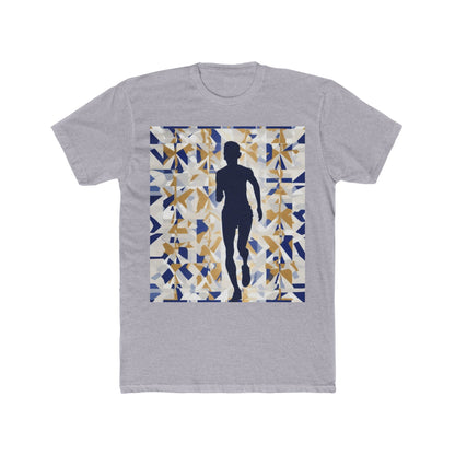 boostlete-recovery-progress-scene-marathoner-matte-geometric-0448 — Unisex Cotton Crew Tee (NL 3600)