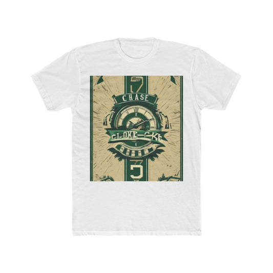 boostlete-mile-by-mile-type-chase-the-clock-banner-athletic-0013 — Unisex Cotton Crew Tee (NL 3600)