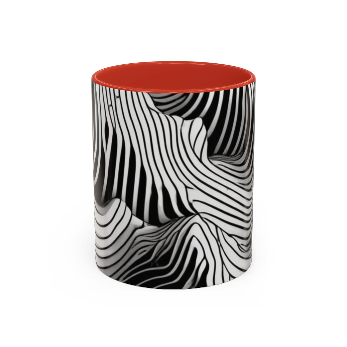 boostlete-field-day-pattern-topographic-isometric-0211 — Accent Mug 11oz/15oz