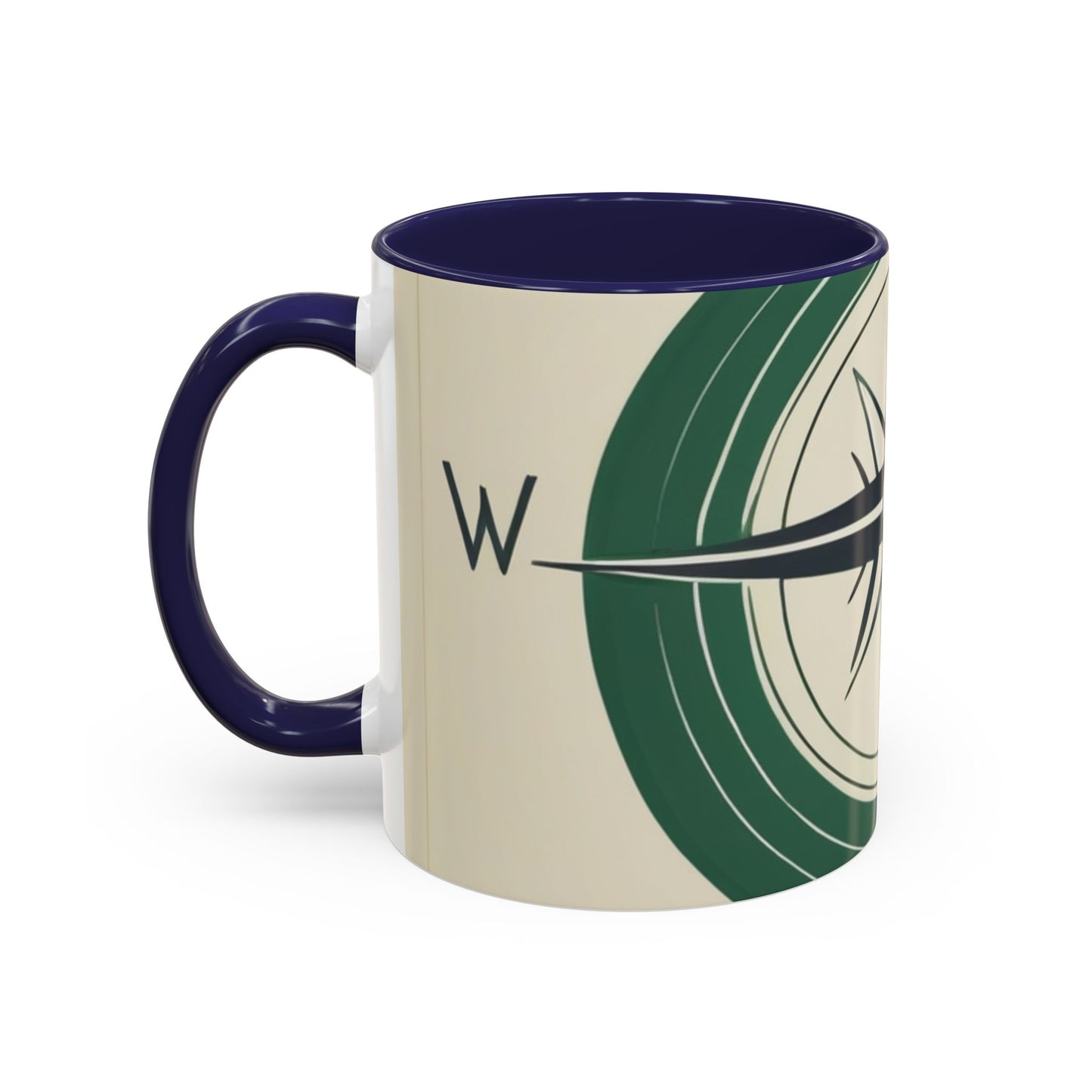 boostlete-iron-intent-icon-compass-soft-blueprint-0614 — Accent Mug 11/15oz