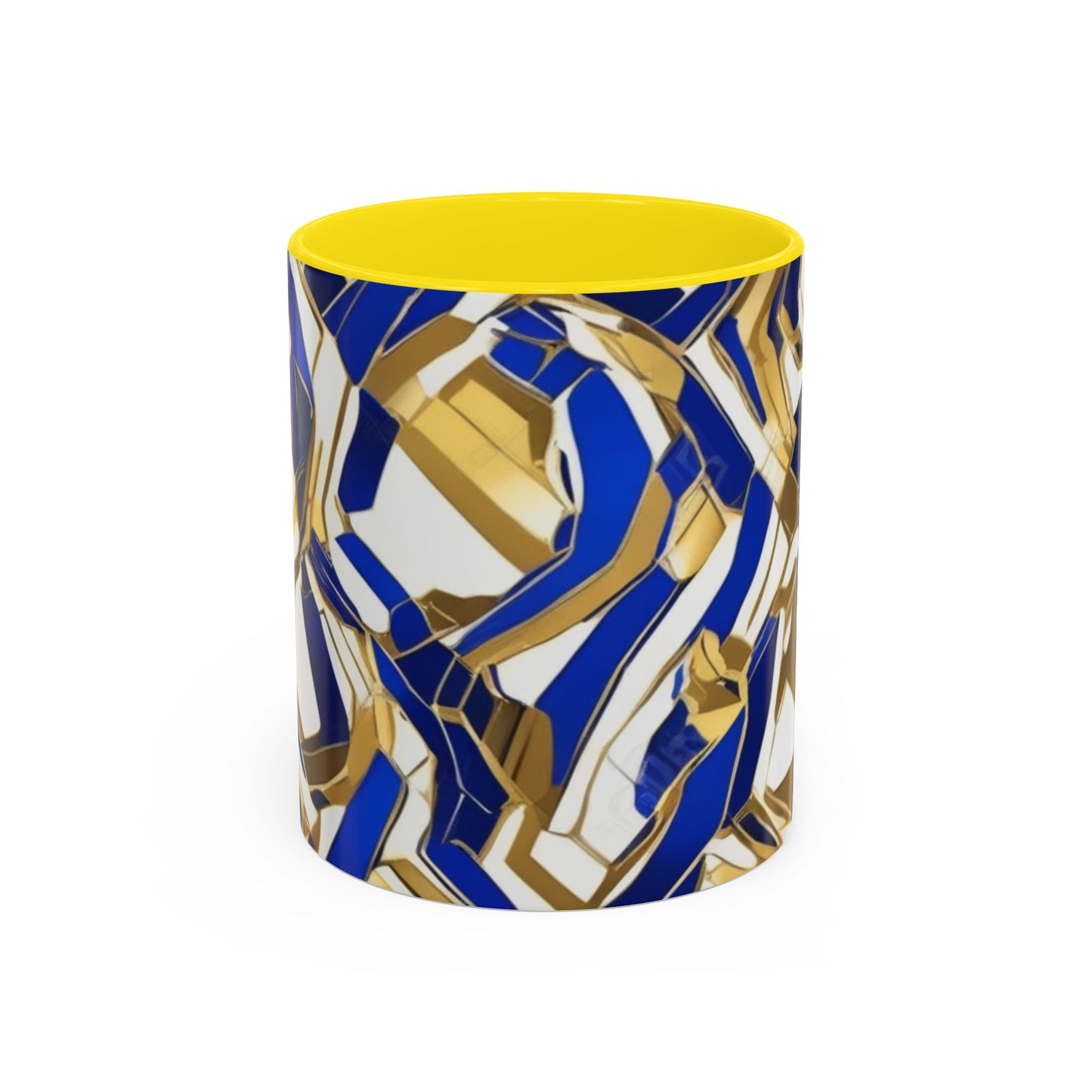 boostlete-boost-mode-pattern-hex-athletic-0611 — Accent Mug 11/15oz