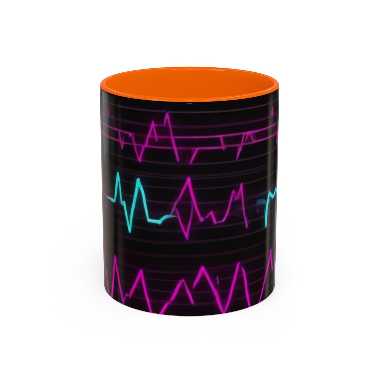 boostlete-boost-mode-pattern-ekg-modern-0111 — Accent Mug 11oz/15oz