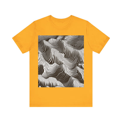 boostlete-field-day-pattern-topographic-isometric-0211 — Unisex Jersey Short Sleeve (B+C 3001)
