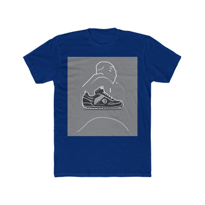 boostlete-boost-mode-icon-sneaker-offset-vector-0166 — Unisex Cotton Crew Tee (NL 3600)
