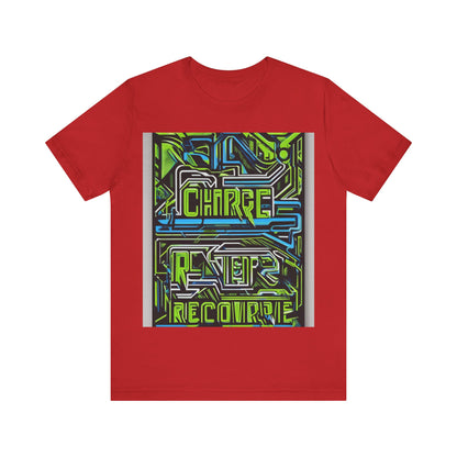 boostlete-pr-season-type-charge-train-recover-outline-over-solid-geometric-0129 — Unisex Jersey Short Sleeve (B+C 3001)