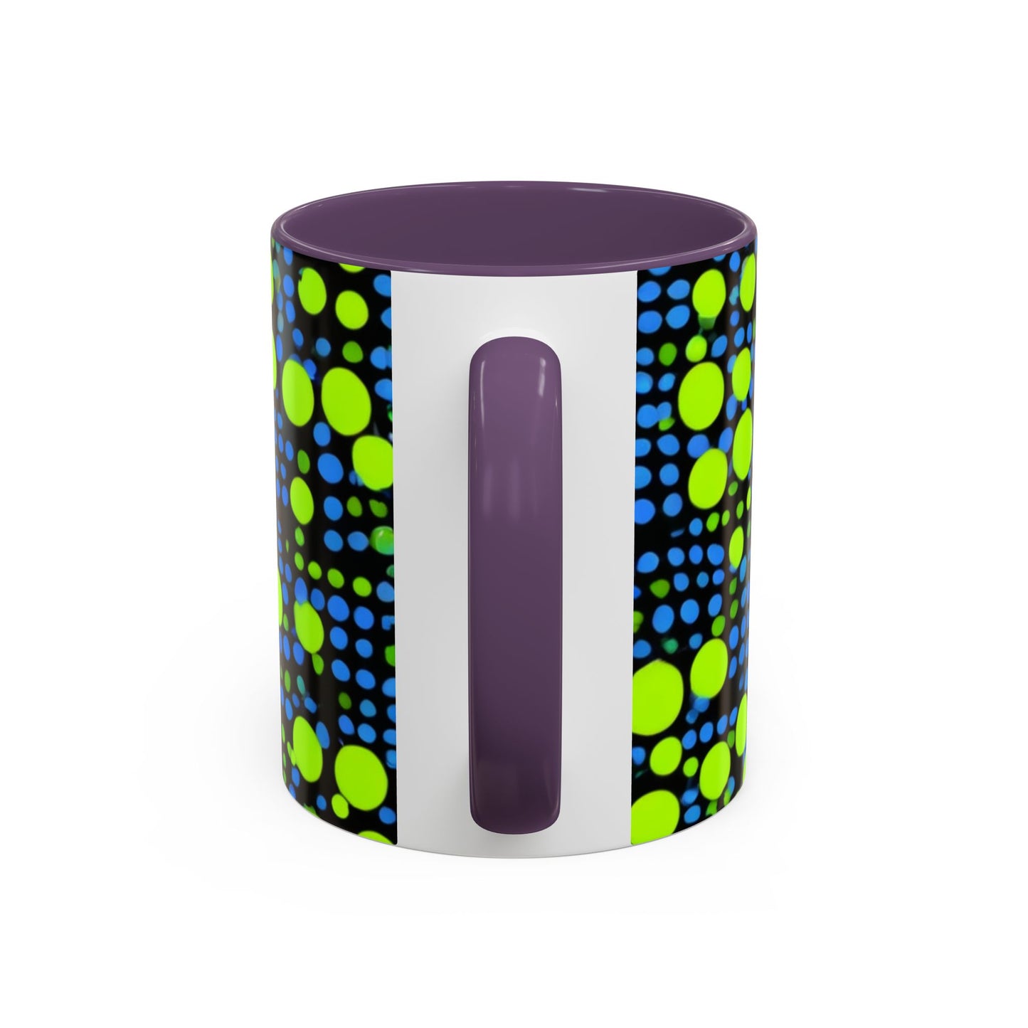 boostlete-mile-by-mile-pattern-dotted-geometric-0071 — Accent Mug 11oz/15oz