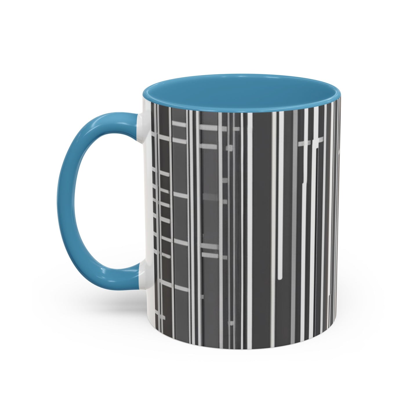 boostlete-boost-mode-pattern-barcode-blueprint-0463 — Accent Mug 11/15oz