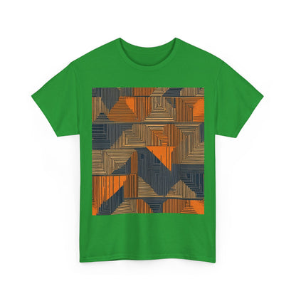 boostlete-field-day-pattern-stair-steps-geometric-0055 — Unisex Heavy Cotton Tee (Gildan 5000)