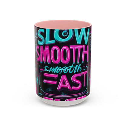 boostlete-recovery-progress-type-slow-is-smooth-smooth-is-fast-banner-engraved-0181 — Accent Mug 11oz/15oz