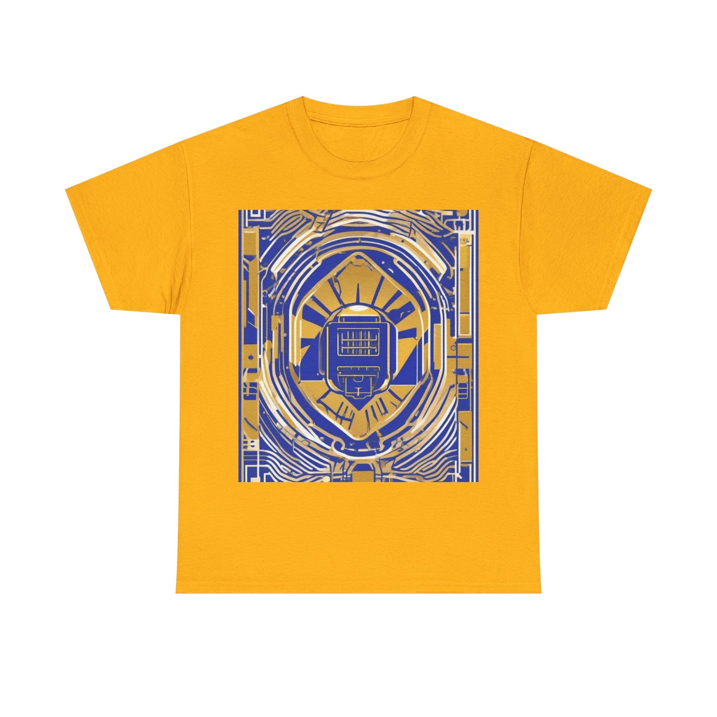 boostlete-mile-by-mile-icon-battery-motion-monoline-0002 — Unisex Heavy Cotton Tee (Gildan 5000)