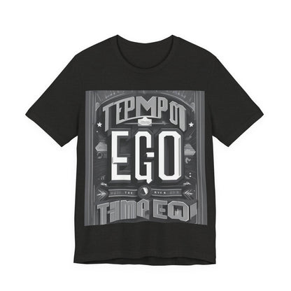 boostlete-mile-by-mile-type-tempo-over-ego-banner-modern-0093 — Unisex Jersey Short Sleeve (B+C 3001)