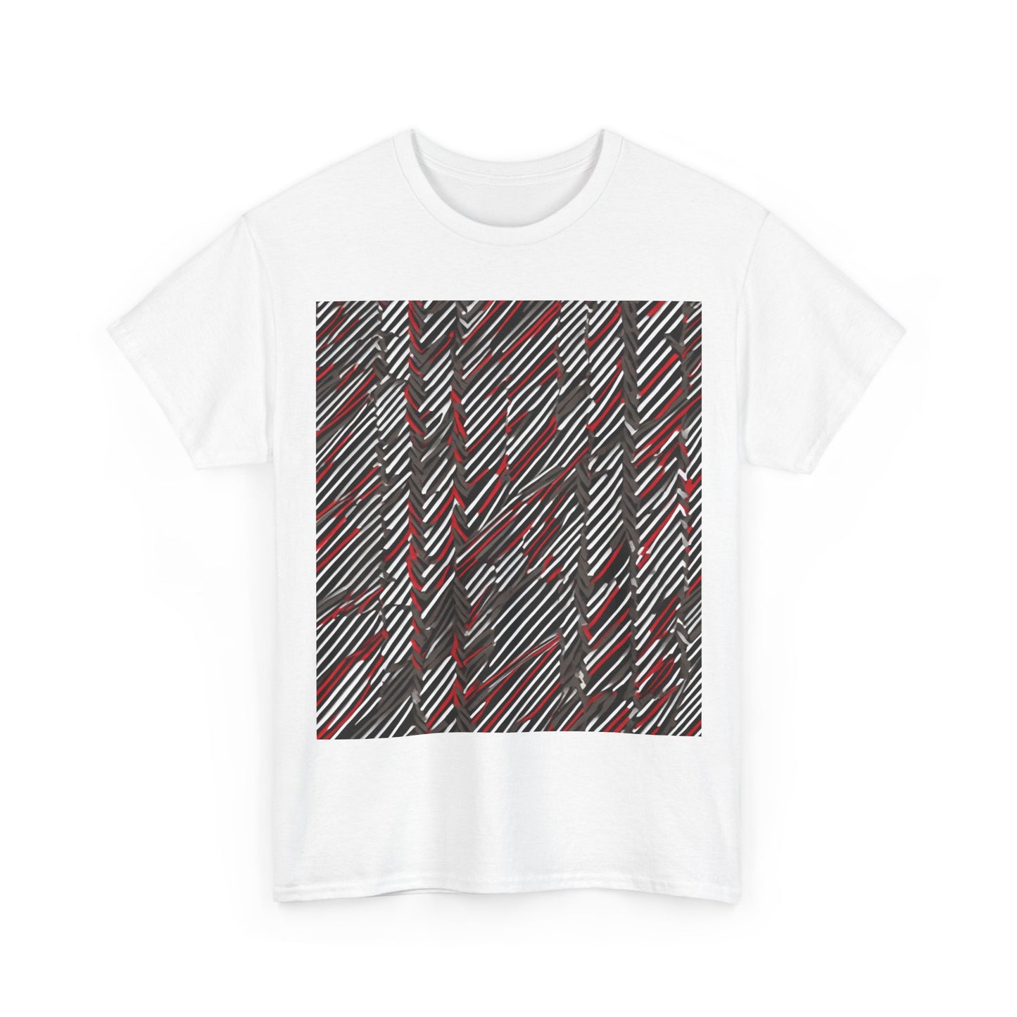 boostlete-field-day-pattern-diagonal-paper-0287 — Unisex Heavy Cotton Tee (Gildan 5000)