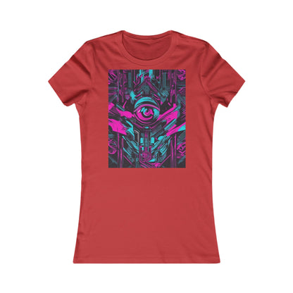 boostlete-iron-intent-type-eyes-up-forward-big-line-art-0065 — Women's Favorite Tee (B+C 6004)